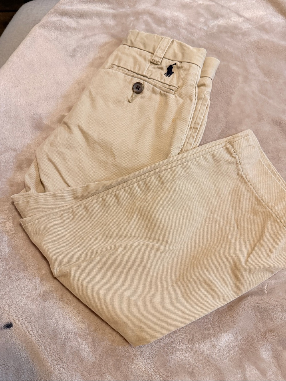 Polo by Ralph Lauren Boys Khaki Tan Chino Pants